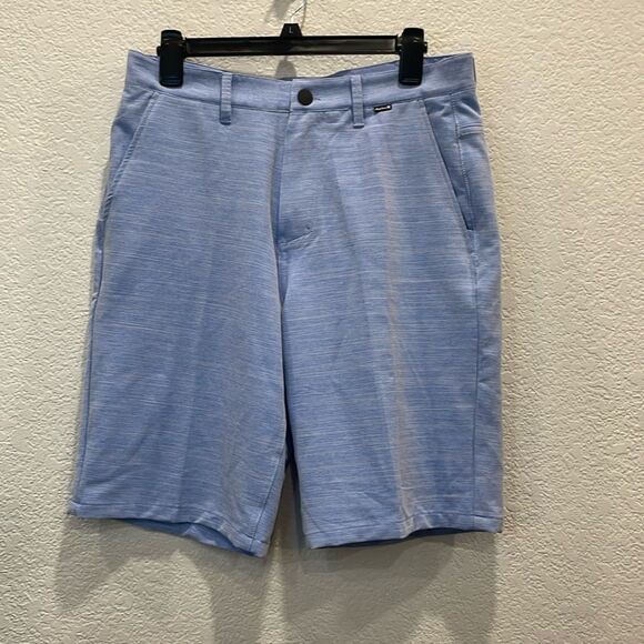 Hurley H20 Dri Fit Light Blue Cutback 21" Hybrid Walkshort Size 30 - Picture 1 of 8